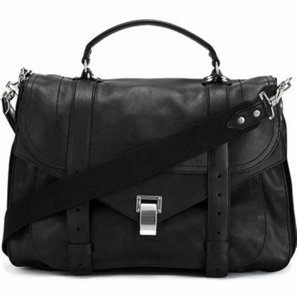 Proenza Schouler PS1 Large Black Handbag
